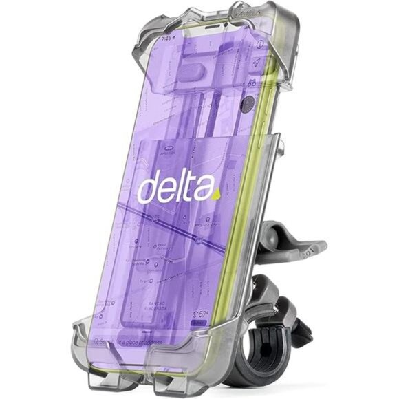 Premium Bike Phone Mount by Delta Cycle - Bicycle Smartphone Holder - Picture 7 of 7